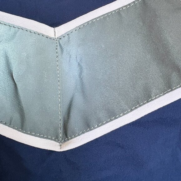 US Air Force Mens Jacket Size L PTU Physical Training Uniform Reflective Blue - Picture 7 of 12